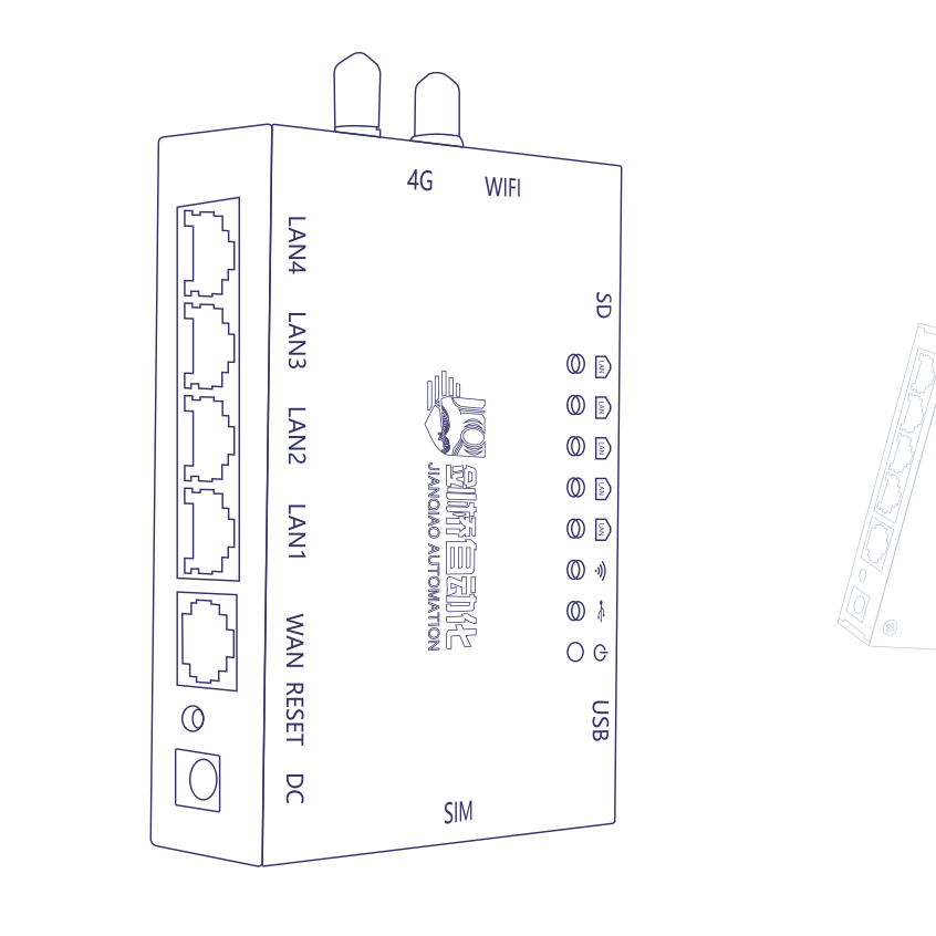 PLCԶ̼ 豸Զǿͨ WITLINE-VD902-4G